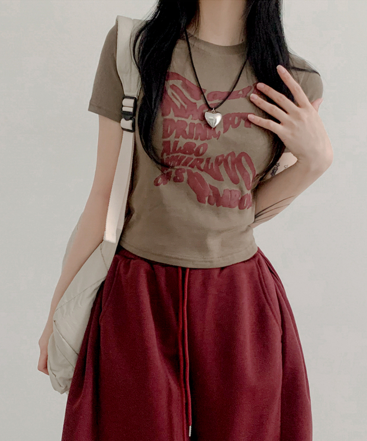 ボートライン半袖Tシャツ(5color) KHAKI