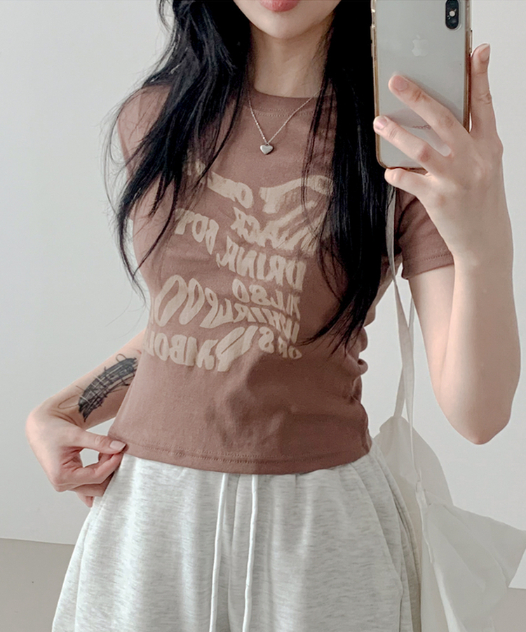 半袖Tシャツ ボートライン半袖Tシャツ(5color) CAMEL