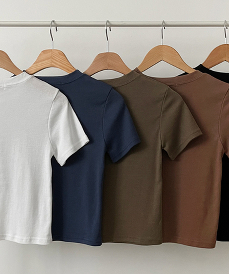 ボートライン半袖Tシャツ(5color)