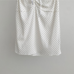 ドットフリルシャーリングキャミソール
