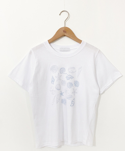 半袖Tシャツ シェルラウンド半袖Tシャツ