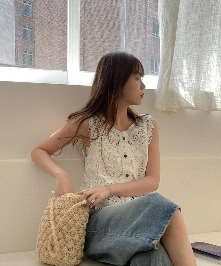 サマーニットベスト｜ニット｜韓国ファッション通販 SONA