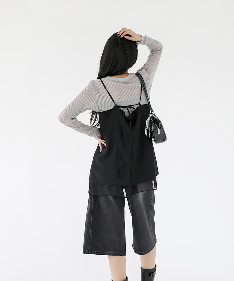 ムードレイヤービスチェ BLACK