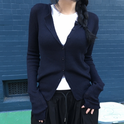 カーディガン サマーカーディガン(5color) NAVY