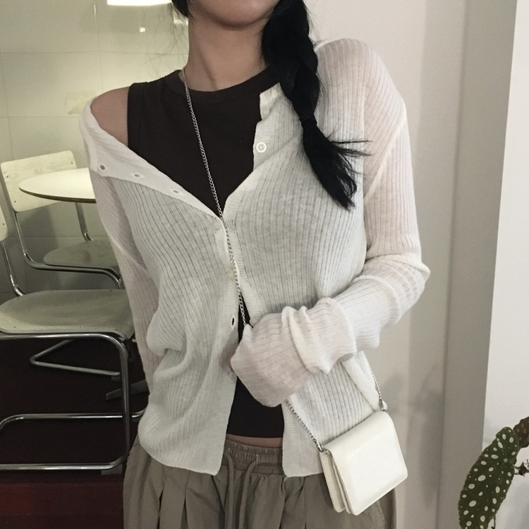 サマーカーディガン(5color) IVORY