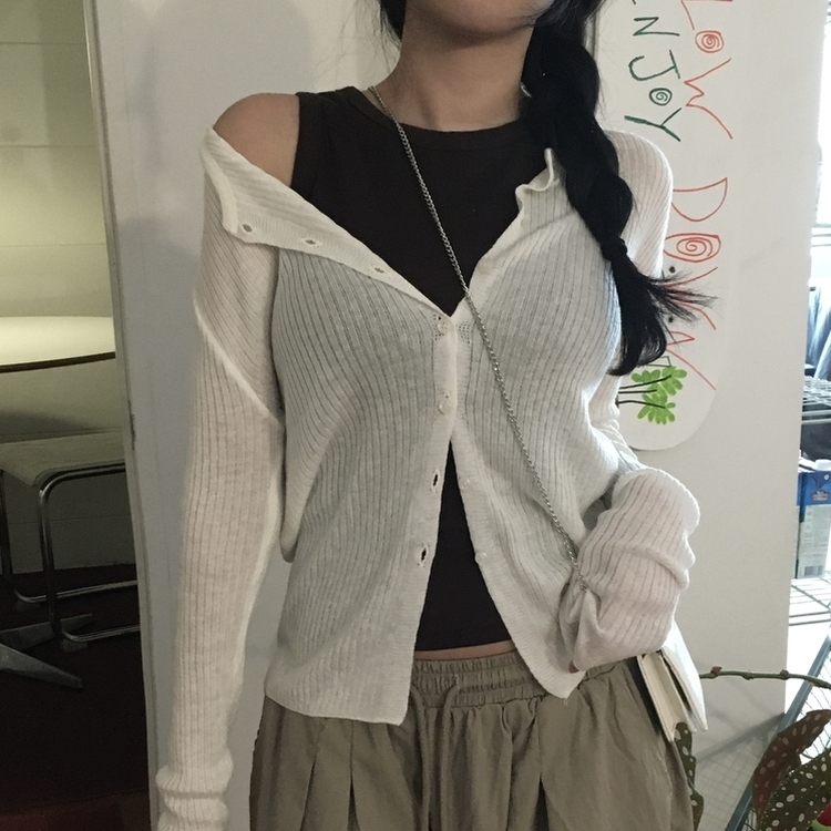 サマーカーディガン(5color) IVORY