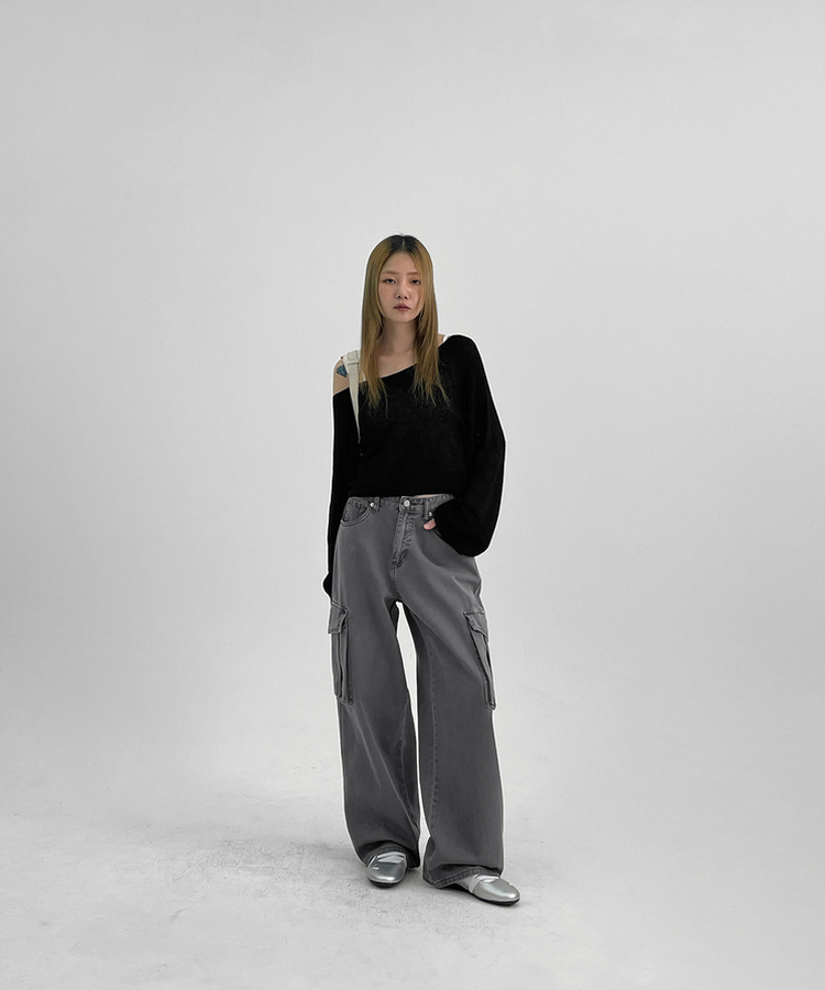 ダイイングカーゴコットンパンツ CHARCOAL