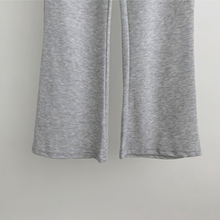 トレーニングパンツ 【丈別】ハイウエストブーツカットトレーニングパンツ(6color)