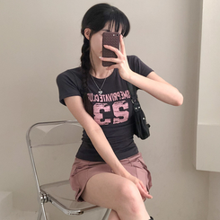 半袖Tシャツ 23シャーリング半袖Tシャツ CHARCOAL