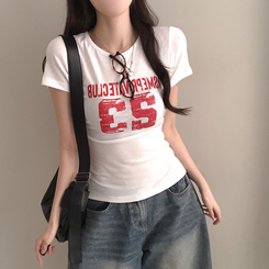 半袖Tシャツ 23シャーリング半袖Tシャツ IVORY