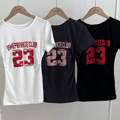 半袖Tシャツ 23シャーリング半袖Tシャツ
