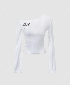 長袖Tシャツ オフクロップTシャツ