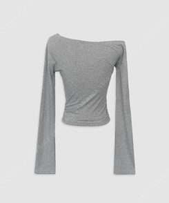 長袖Tシャツ オフクロップTシャツ