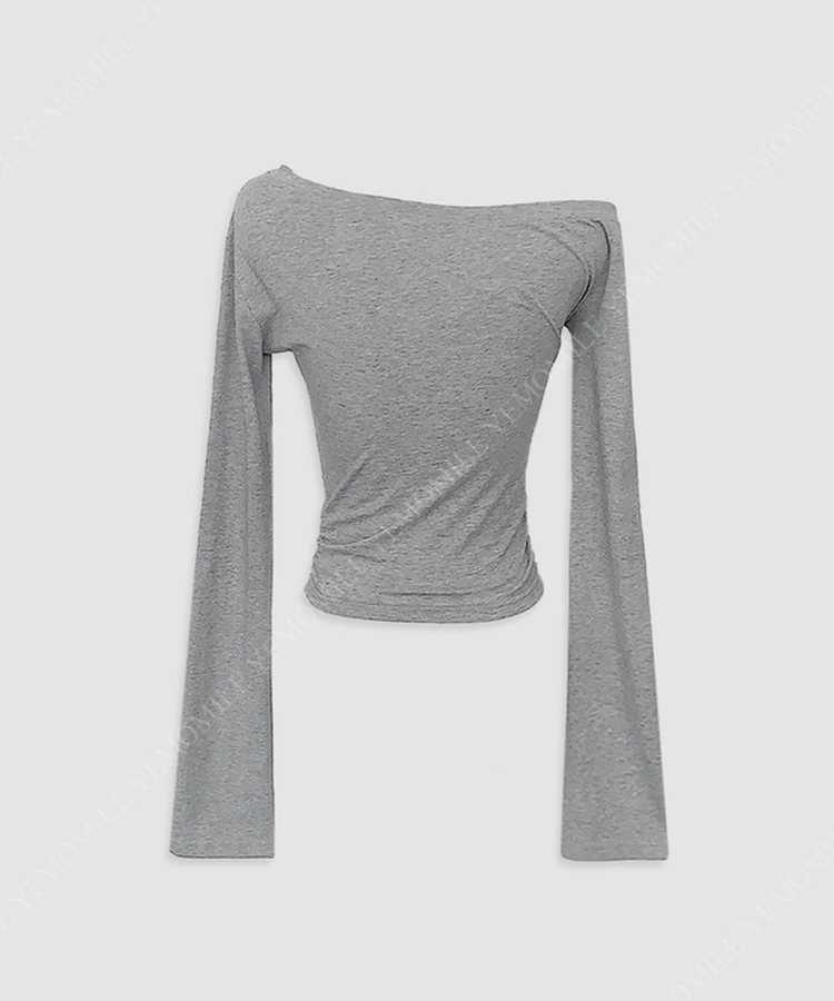 オフクロップTシャツ