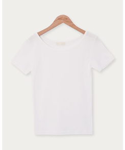 半袖Tシャツ ラウンドスリムコットン半袖Tシャツ(9color)