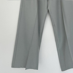 スラックス 【丈別】ピンタックワイドスラックス(5color)