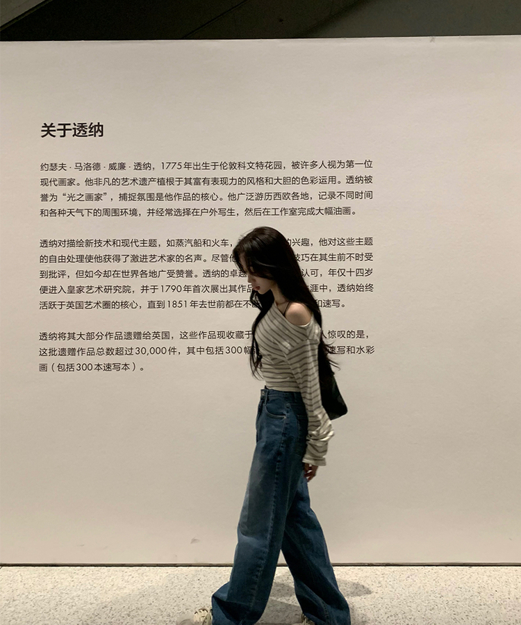 ストライプ長袖Ｔシャツ GRAY