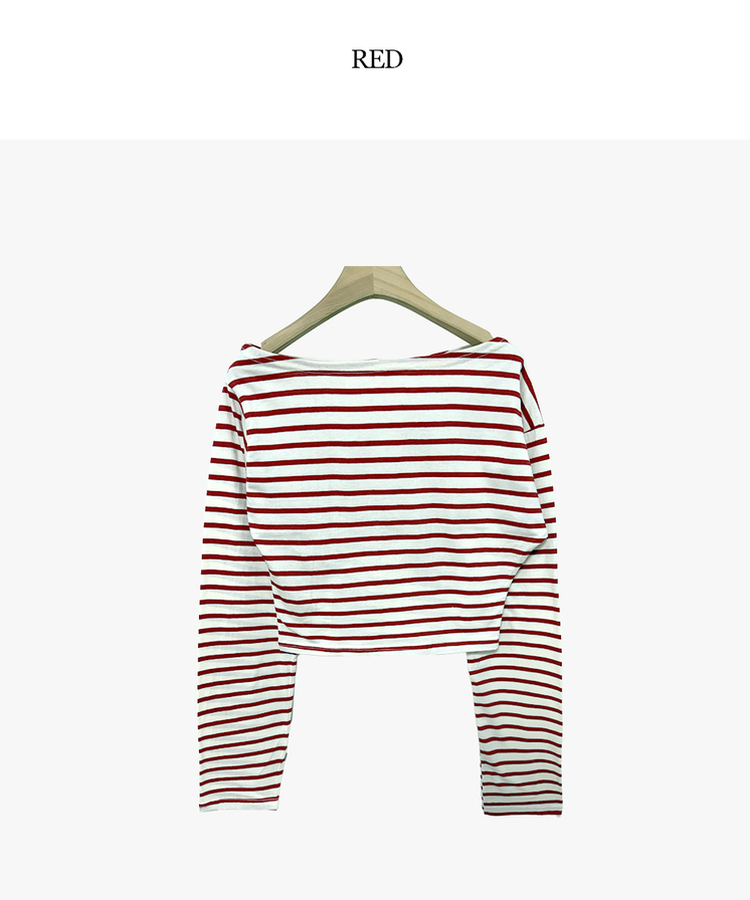 ストライプ長袖Ｔシャツ