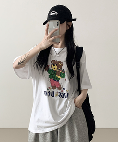 半袖Tシャツ ハグベア半袖Tシャツ IVORY