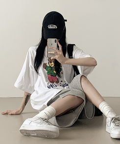 半袖Tシャツ ハグベア半袖Tシャツ IVORY