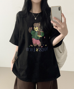 半袖Tシャツ ハグベア半袖Tシャツ BLACK