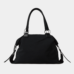 バッグ スタッドビッグショルダーバッグ BLACK