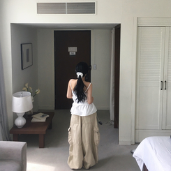 カーゴバルーンワイドパンツ BEIGE