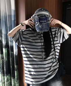 半袖Tシャツ ベースラグビー半袖Tシャツ(5color) GREY