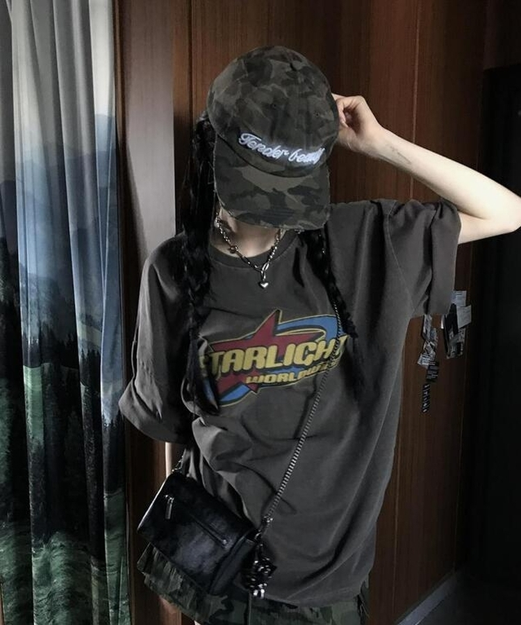 ミリタリービンテージベースボールキャップ KHAKI