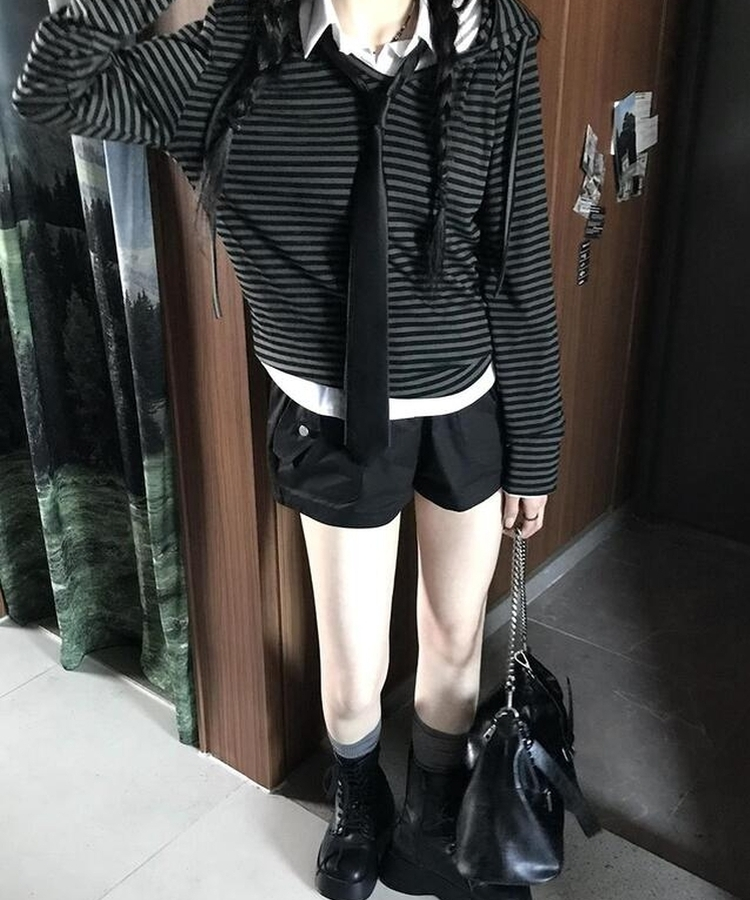 ポケットショートパンツ BLACK