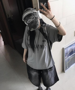 半袖Tシャツ ラグラン半袖Tシャツ GREY