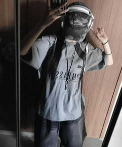 半袖Tシャツ ラグラン半袖Tシャツ GREY