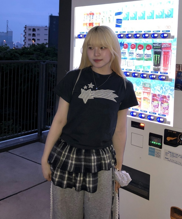 スターハーフTシャツ NAVY