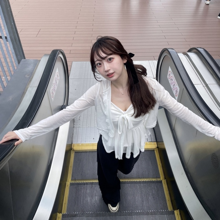 リボンキャミカーデシグナルセット WHITE