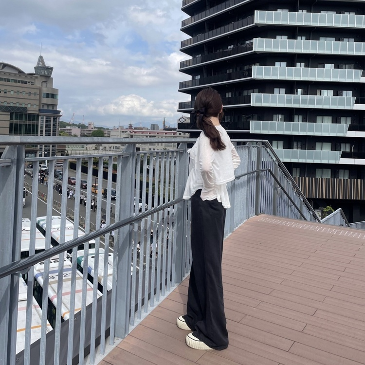 リボンキャミカーデシグナルセット WHITE