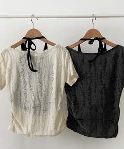 【SET】アイレット半袖Tシャツ