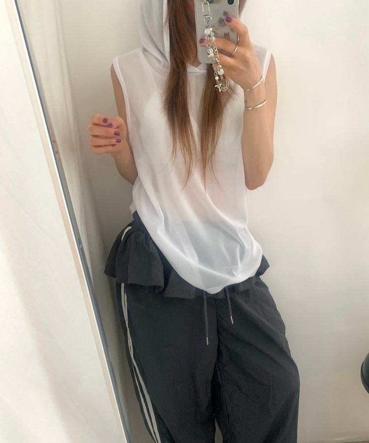 シースルールーズベストフード WHITE