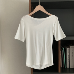 半袖Tシャツ ドレープシャーリング半袖Tシャツ