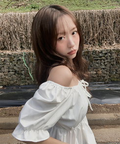 ブラウス パフリボンブラウス WHITE