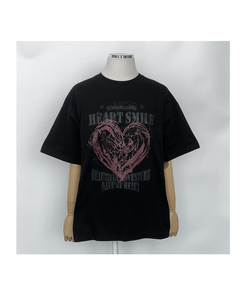 半袖Tシャツ スマイルハート半袖Tシャツ