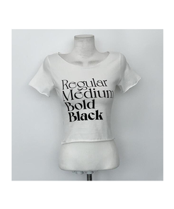 半袖Tシャツ ステッドレタリング半袖Tシャツ