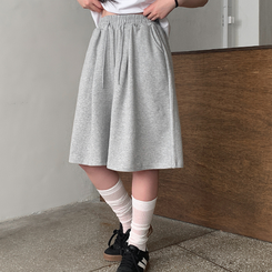 コットンバミューダトレーニングパンツ GREY