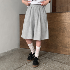 コットンバミューダトレーニングパンツ GREY