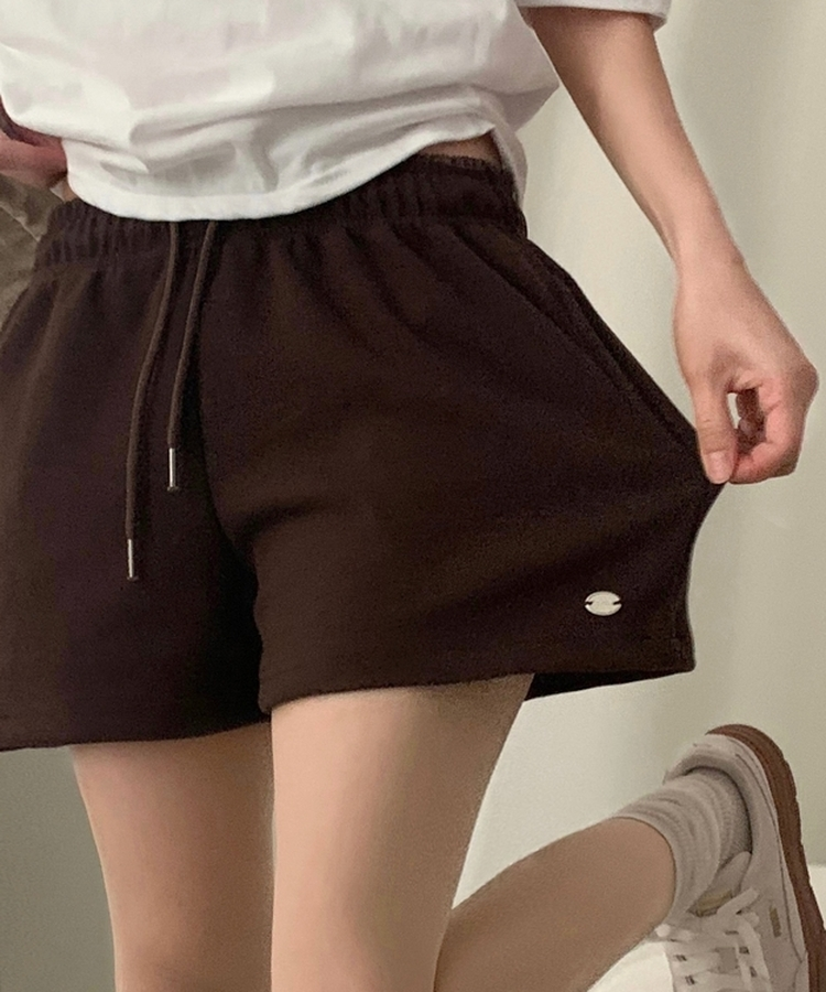 ペンダントショートパンツ(6color) BROWN