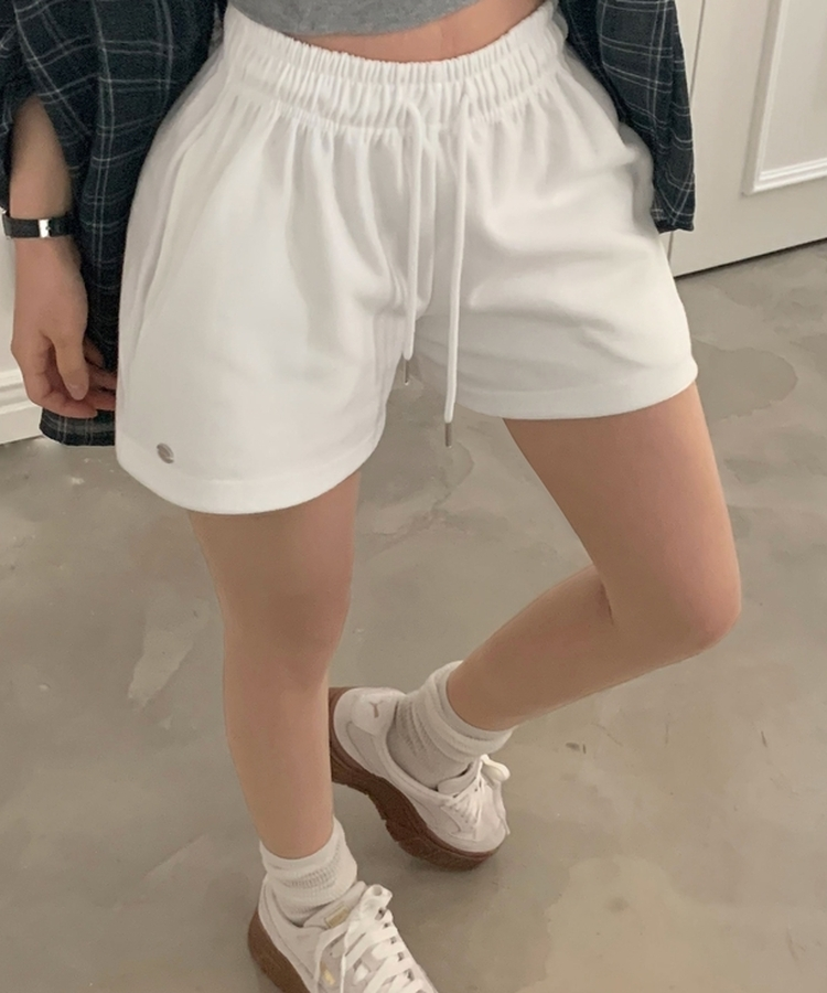 ペンダントショートパンツ(6color) WHITE