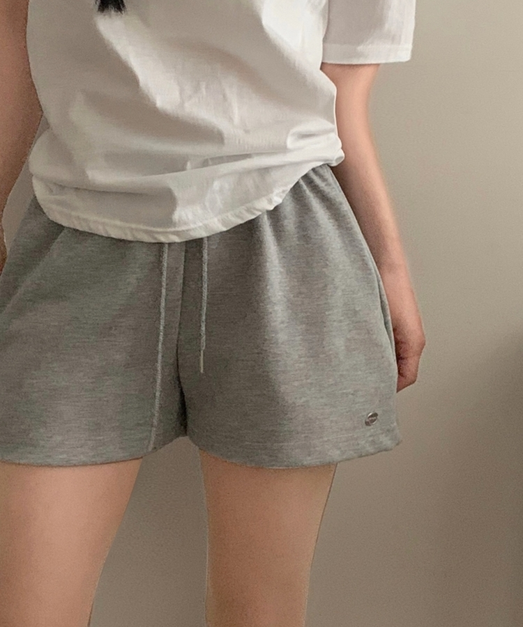 ペンダントショートパンツ(6color) MELANGE GRAY