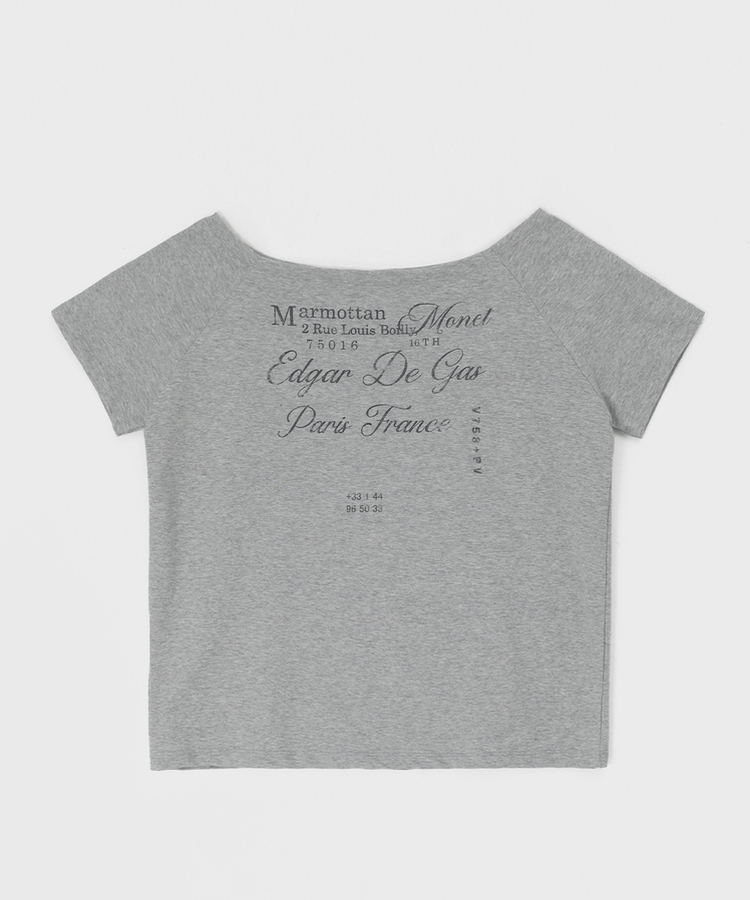 半袖Tシャツ オフショルダー半袖Tシャツ