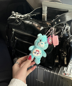 スリージップポケットショルダーバッグ  BLACK