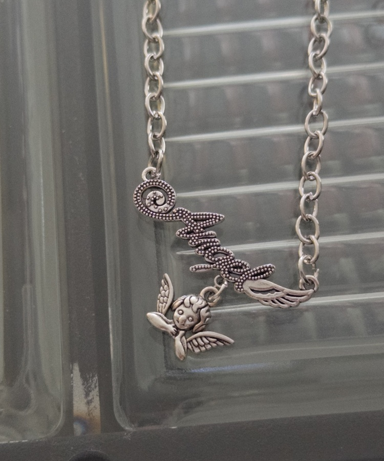 エンジェルチェーンネックレス SILVER
