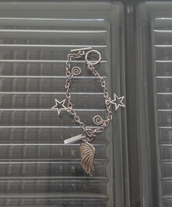 ジュエリー トグルバーチェーンブレスレット SILVER